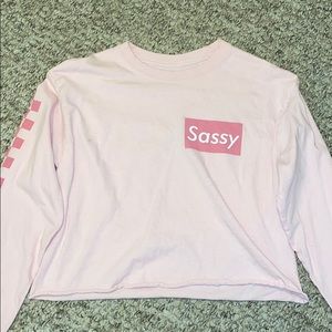 ‘sassy’ shirt!